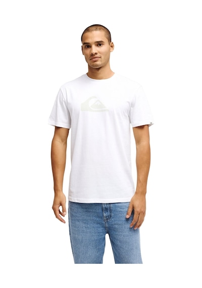 Quıksılver Quiksilver Ev Comp Logo Erkek Tişört Wbb0 Beyaz