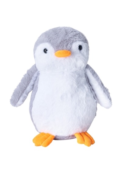 Cap&more Oyun Arkadaşı Peluş Penguen Açık Gri