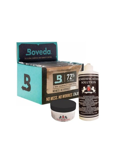Boveda 72 60g Humidor Puro Kutusu Nemlendirici  12li Paket Saf Su Ve Jel li