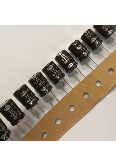 Wb1c477m1012mpa280 470mf 16v 10x12.5 Elko Kondansatör 100 Adet