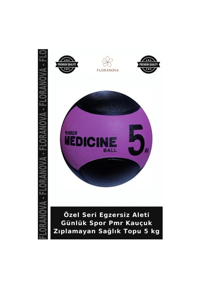 Özel Seri Egzersiz Aleti Günlük Spor Pmr Kauçuk Zıplamayan Sağlık Topu 5 Kg