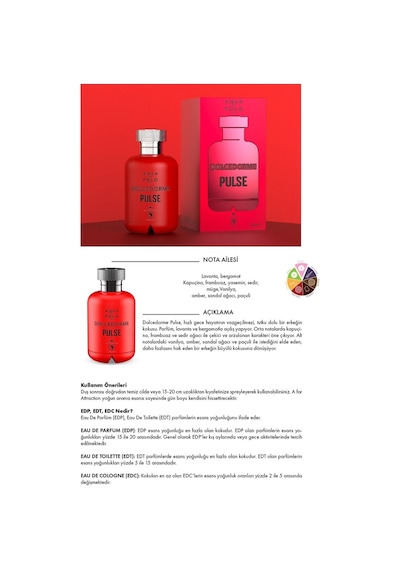 Dolcedorme Pulse 90ml Odunsu, Baharatlı 2'li Erkek Parfüm Seti Stcc021145 Baharat - Odunsu