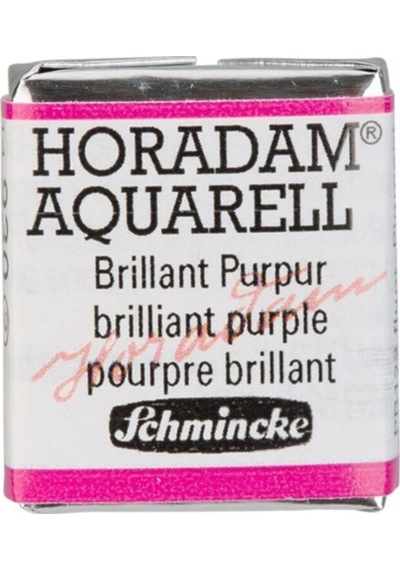 Schmincke Horadam Aquarell Artist Sulu Boya Brilliant Purple Yarım Tablet
