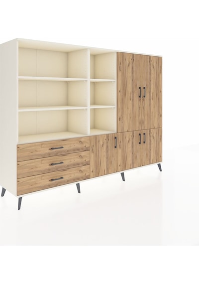 Hyperion Dolap 11 Raflı 3 Çekmeceli 5 Kapaklı 220x44x163 Aytaşı-ç Aytaşı-çam Hyperion Dolap 11 Raflı 3 Çekmeceli 5 Kapaklı 220x44x163 Aytaşı-ç Aytaşı-çam