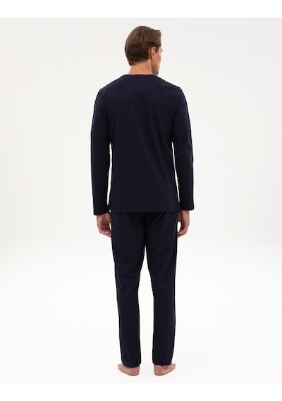 Pierre Cardin Erkek Lacivert Pijama Takım 50322636-200 Lacivert