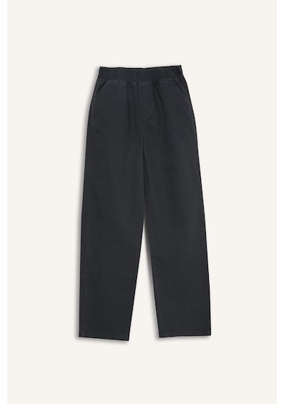 Defacto Erkek Çocuk Beli Lastikli Gabardin Pantolon G3642a825auar104 Antrasit