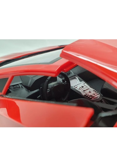 Lamborghini Aventador Şarjlı Uzaktan Kumandalı Araba Kırmızı - Er-lm20 Diğer
