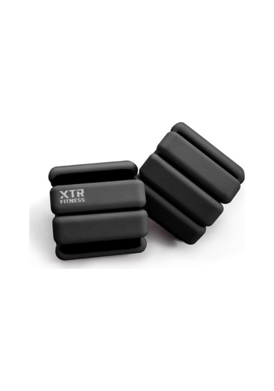 Pro Series El Ve Ayak Bilek Ağırlığı 1 Kg X 2 Adet Ayarlanabilir Siyah