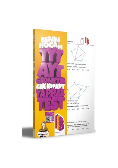 2023 TYT  AYT Geometri Çek Kopar Yaprak Test -  Benim Hocam Yayınları