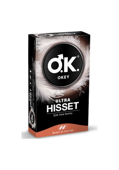 Okey Prezervatif Ultra Hisset 10'lu 3 Adet