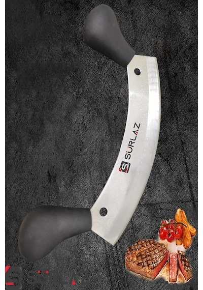 Ayrex Sürlaz Elit Et Ve Sebze Kıyma Bıçağı Zırh Satır Pizza Sebze Bıçağı Diğer