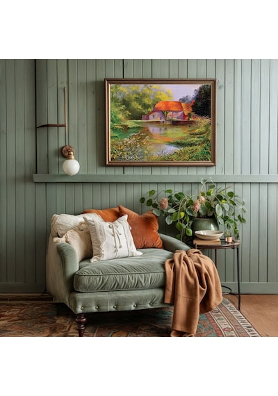 Ks Games 1000 Parça Hampshire Millpool Puzzle - Rob Johnson