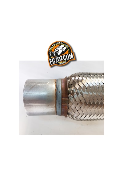 Egzoz Eksoz Spirali 63x100x200 Borulu Spiral Uyumlu