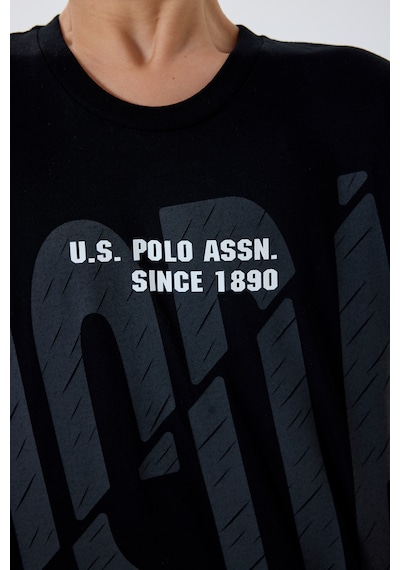 U.s. Polo Assn. 2429 %100 Pamuk Cepli Erkek Çocuk Şort Pijama Takım Siyah