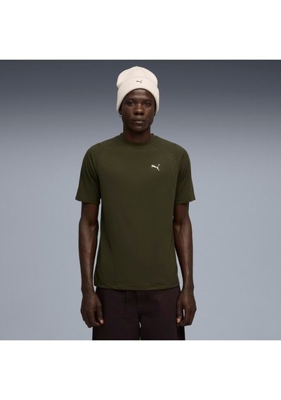Puma Evostrıpe Tee Erkek Yetişkin T-shirt Yeşil