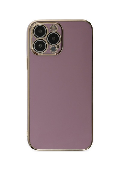 Apple iPhone Uyumlu 15 Pro Max Kılıf Volet Silikon - Mor Bz8683140618476