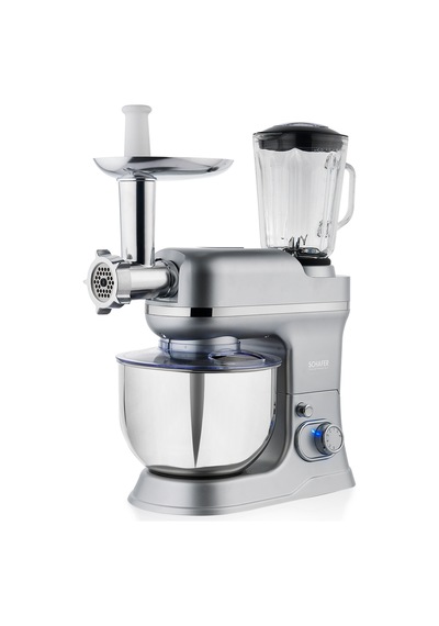 Schafer Prochef Master Multi Kıyma Aparatlı Stand Mikser 5 L-spray Boyalı Gümüş