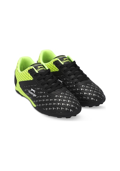 Slazenger CYCLE I Erkek Halı Saha Siyah / Yeşil Futbol Ayakkabısı