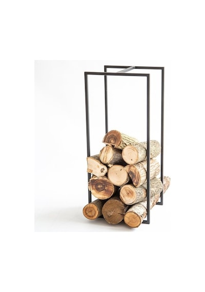 Metal Odunluk Minimalist Tasarım Dekoratif Odunluk