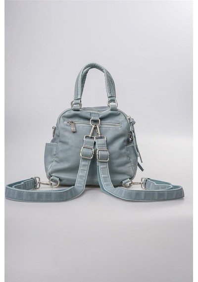 Ççs 18075 Kadın Omuz Ve Sırt Çantası Açık Mavi