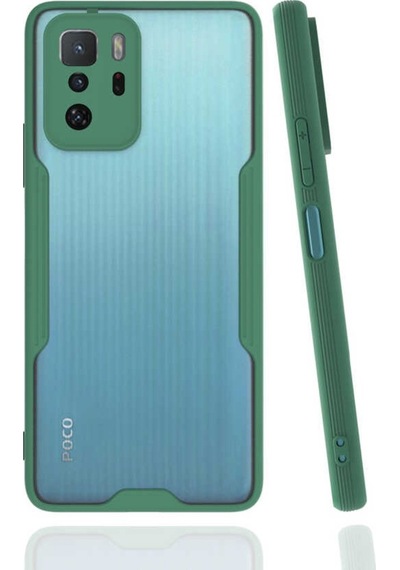 Xiaomi Poco X3 Gt Kılıf Zore Parfe Kenarları Pastel Renk Silikon