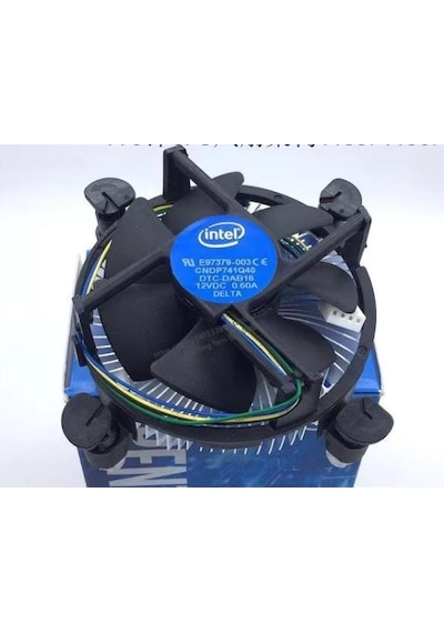 Gubisi Soğutma Fanı Intel E97379-001 E97379-003 Çekirdek I3/i5 Soket 12 V 0.60a 775 Pin 1150/1155/1156 Cpu Fan