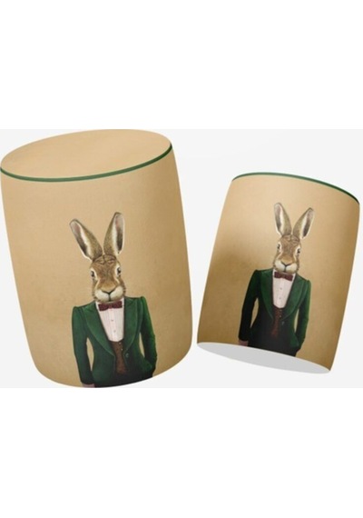 Mr. Rabbıt Puf Kumaşı Süettir. Uluslararası Solmama Sertifikasına Sahiptir. Çok Renkli