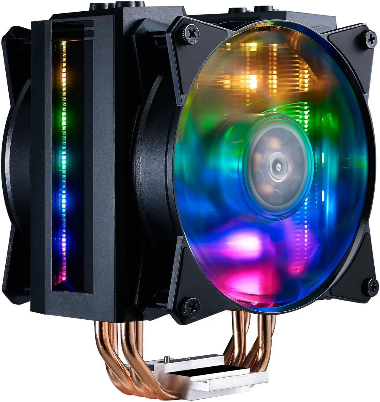 Cooler Master Masterair Ma410m Tuf Edition 2x120mm Rgb Led Fanlı İşlemci Soğutucusu İntel&am4 Mam-t4pn-218pc-r1 120*120*25mm Cooler Master Masterair Ma410m Tuf Edition 2x120mm Rgb Led Fanlı İşlemci Soğutucusu İntel&am4 Mam-t4pn-218pc-r1 120*120*25mm