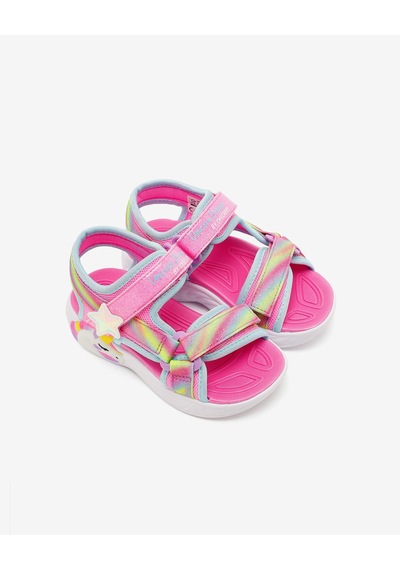 Skechers Unıcorn Dreams Sandal Küçük Kız Çocuk Pembe Işıklı Sandalet 303107n Pkmt