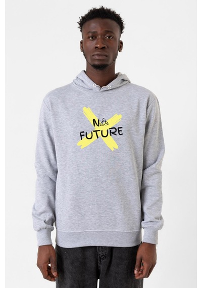 Dark No Future Grimelanj Erkek Kapşonlu 3ip Sweatshirt 001