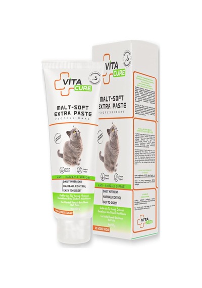 Malt-soft Extra Paste - Kediler İçin Tüy Yumağı Önleyici Beta Glukanlı Malt Macunu 100 G, Tatl