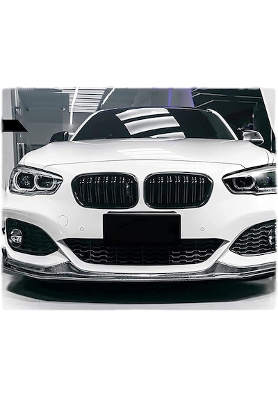 Bmw F20 Ön Böbrek Panjur 2015+ Makyajlı Çift Tırnak-pianoblack