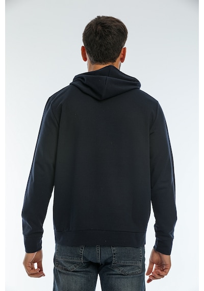 Süperlife Erkek Kapşonlu Regular Fit Brooklyn Baskılı İnce Sweatshirt Spr22sw161 Lacivert