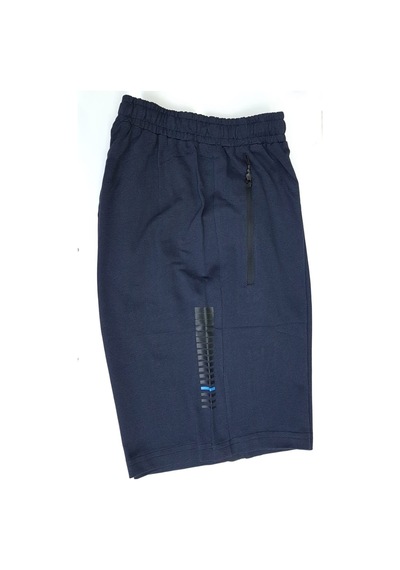 Crozwise 3183-01 Lacivert Astarsız Drops Kumaş Erkek Spor Şort