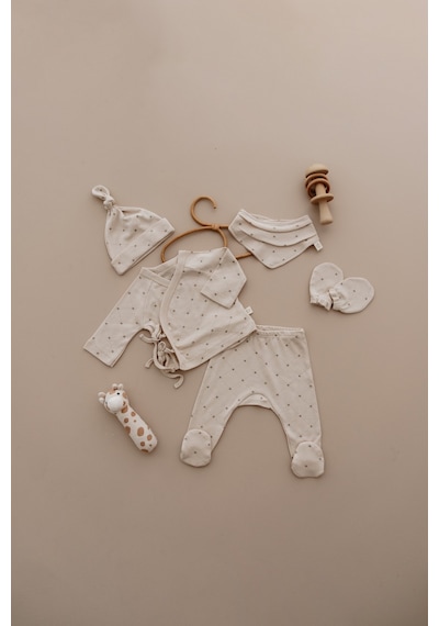 Oh La La Koala Soft Nest Yenidoğan 5'li Set Bej