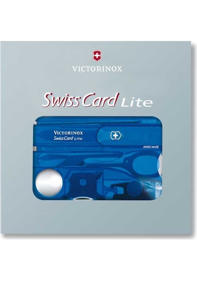 Victorinox Kamp 0.7322.T2 Swisscard Lite Sapphire Mavi