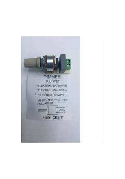 Kalorifer Fan Ayarlayıcı 220V Dimmer Fan Ayar Dügmesi
