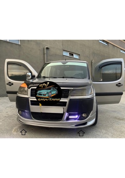 Fiat Doblo 2 Ön Tampon Eki Fiberglass Boyasız