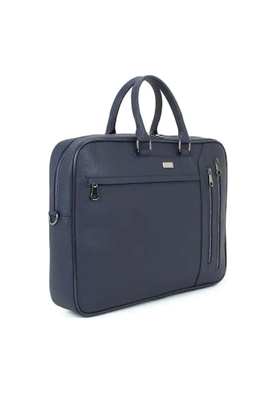 Case Club 2208-5 Laptop Evrak Çantası Büyük Boy 17.3 İnç El Omuz Çantası Lacivert