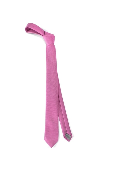 Tudors İnce Kendinden Desenli Erkek Kravat - Pembe (349271632) Pembe