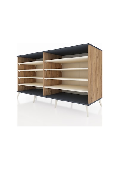 Kronos Konsol 8 Raflı 176x59x99 Çam-antrasit/aytaşı Çam-antrasit/aytaşı Kronos Konsol 8 Raflı 176x59x99 Çam-antrasit/aytaşı Çam-antrasit/aytaşı