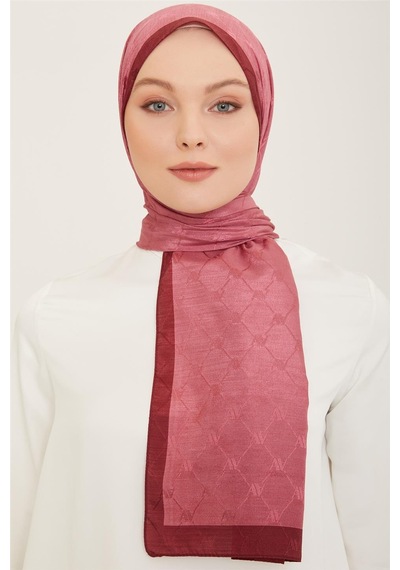 Armine Trend Monogram Şal 2 127 - Desenli