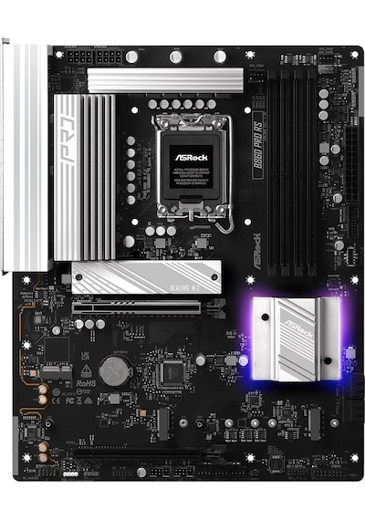 Asrock B860 Pro Rs Lga1851 Ddr5 8666mhz+ Oc Atx Gaming Oyuncu Aaaa11asr0033