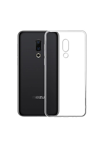 Northcity Meizu 16 Plus Kamera Korumalı Ultra Koruma Silikon Kılıf - 5775 Şeffaf