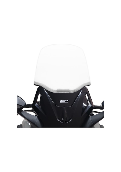 Gp Kompozit Honda Forza 250 2021-2025 Uyumlu Baskılı Ön Tur Camı Şeffaf 62 Cm