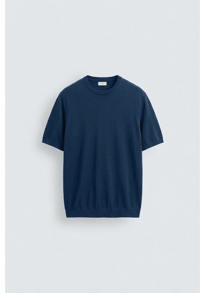 Antioch Comfort Slim Triko T-shirt İndigo