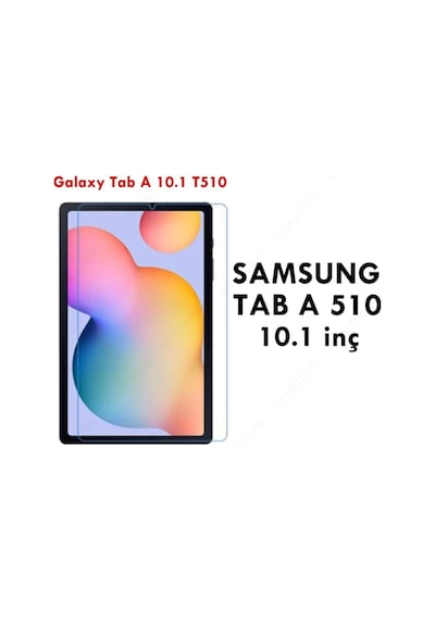Samsung Galaxy Tab A 10.1 T510 2019 Uyumlu Nano Kırılmaz Ekran Koruyucu Şeffaf Cam Koruyucu Kılıf