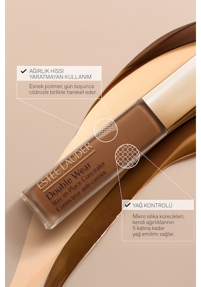 Kapatıcı - Double Wear Stay-in-place Concealer - Renk: 1w Light Warm 12ml Diğer