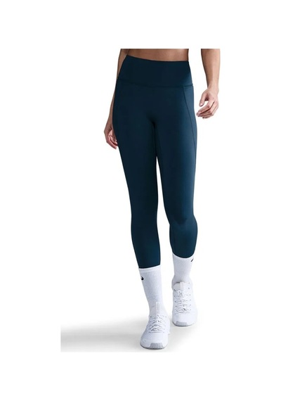 Nike Dri Fit Universa Hr 7/8 Tight Yüksel Bel Sıkılaştırıcı Kadın Antreman Taytı Petrol Yeşili Yeşil