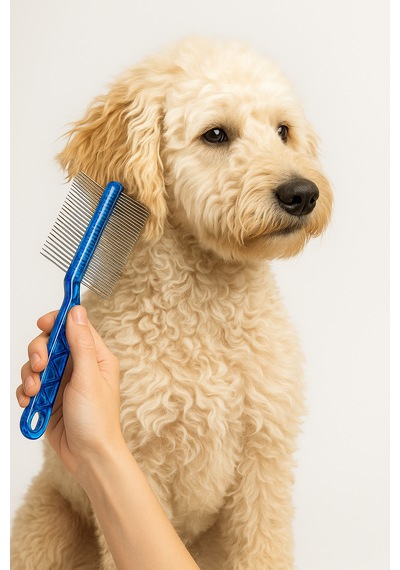 Petesia Çift Taraflı Kıtık Açıcı Tarak Kedi Ve Köpekler İçin Tüy Açıcı